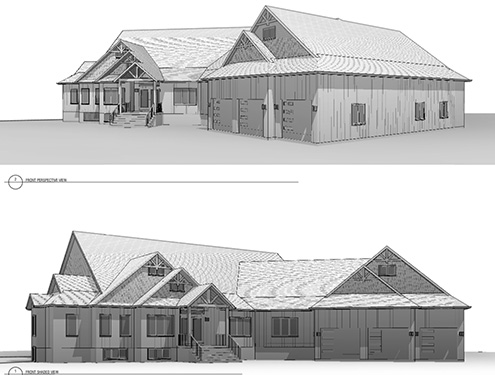 Plans for a new construction build